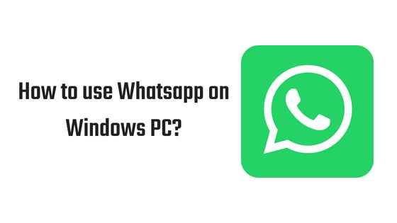 whatsapp download for windows 7 pc
